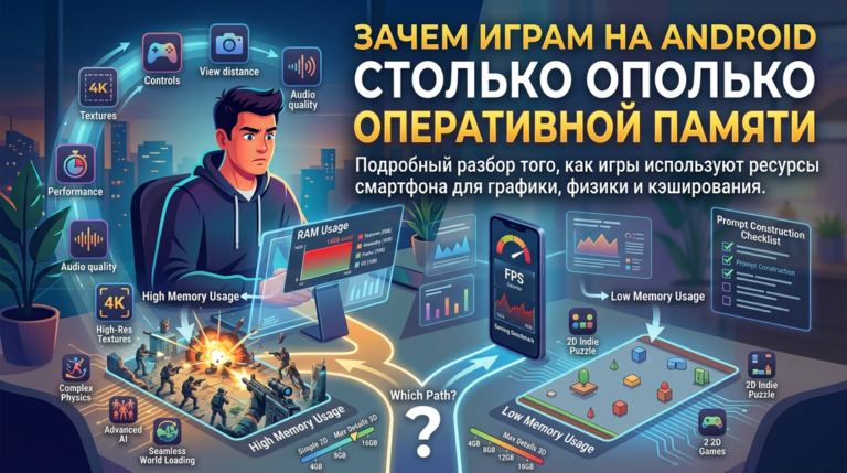 Зачем играм на Android столько оперативной памяти